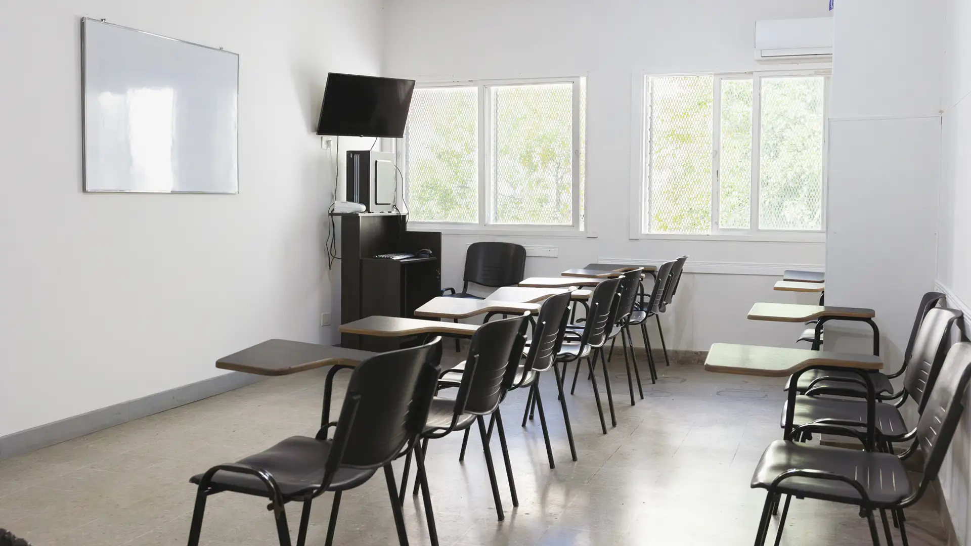 Aula de Join Us para cursos de idiomas